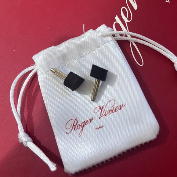authentic roger vivier 35 belle de nuit camelia - Picture 3 of 9